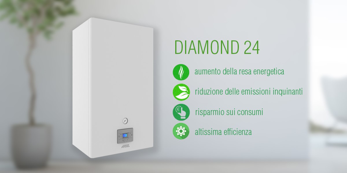 Caldaia a condensazione Diamond Artel