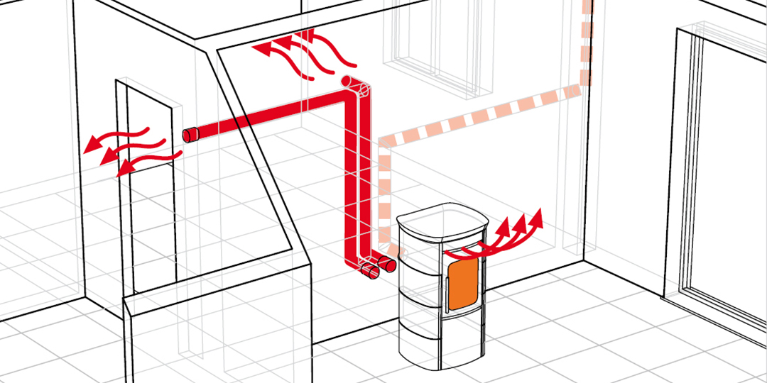 Stufa a pellet canalizzata: tutti i vantaggi e svantaggi