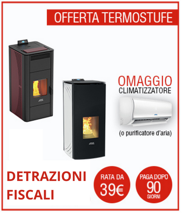 Termostufe a pellet idro in offerta